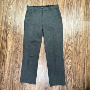 Polo Ralph Lauren Straight Leg Trousers Women Size 4 Gray Holiday '19 Collection